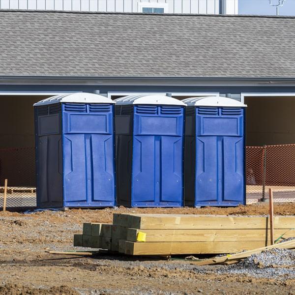 the average cost of renting a work site portable toilet is around $-$ per month